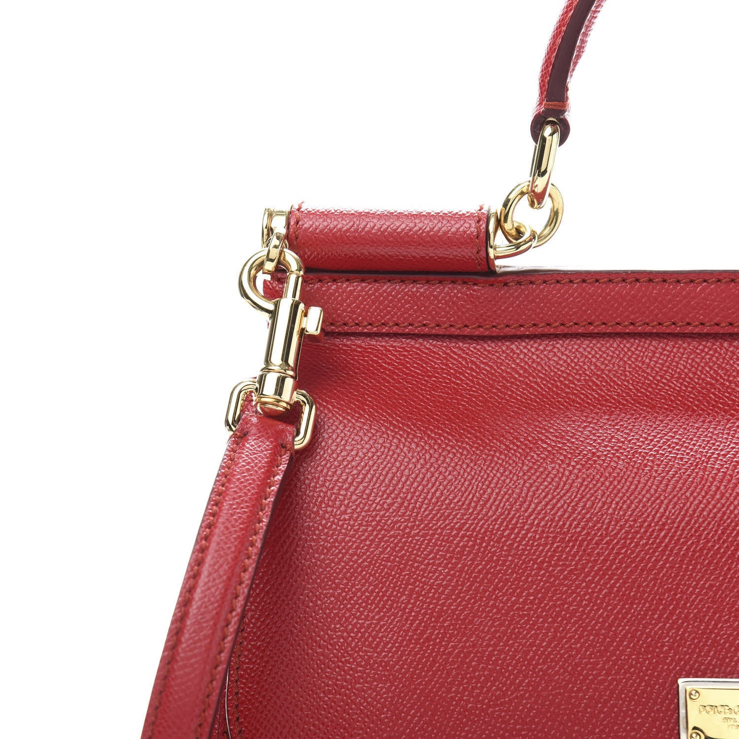 Dauphine Medium Miss Sicily Satchel Dark Red
