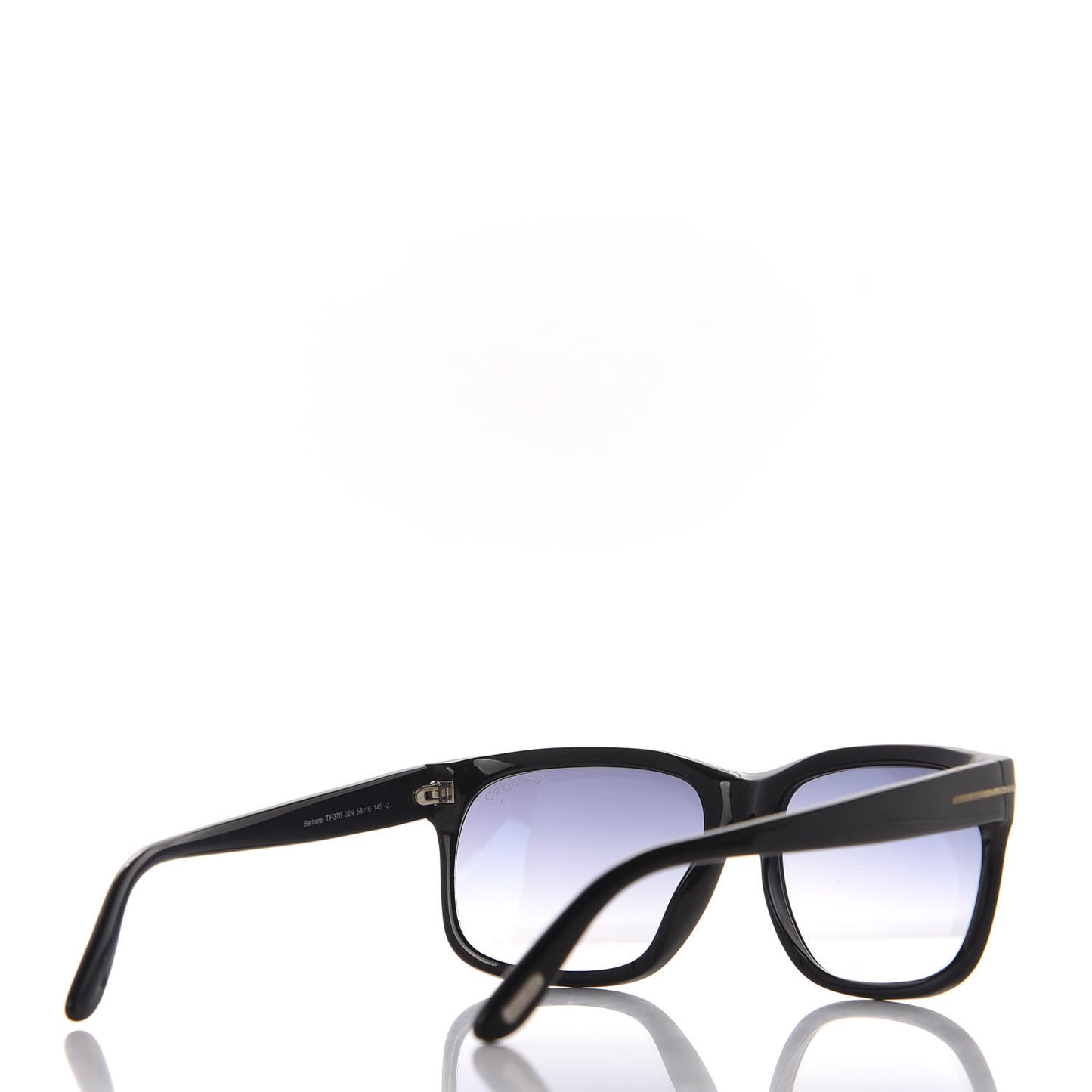Barbara TF376 Sunglasses Black