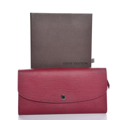 Louis Vuitton Epi Emilie Wallet Fuchsia 8 of 8