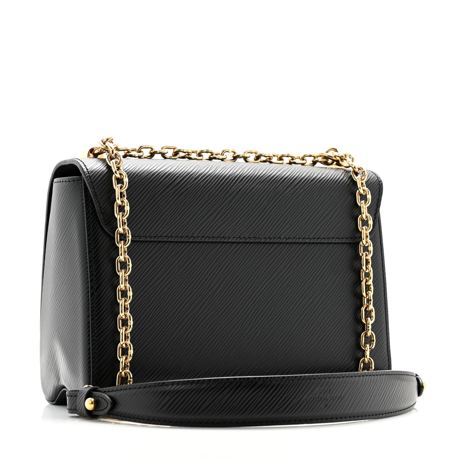 Louis Vuitton Epi Twist Shoulder Bag MM Black 3 of 10