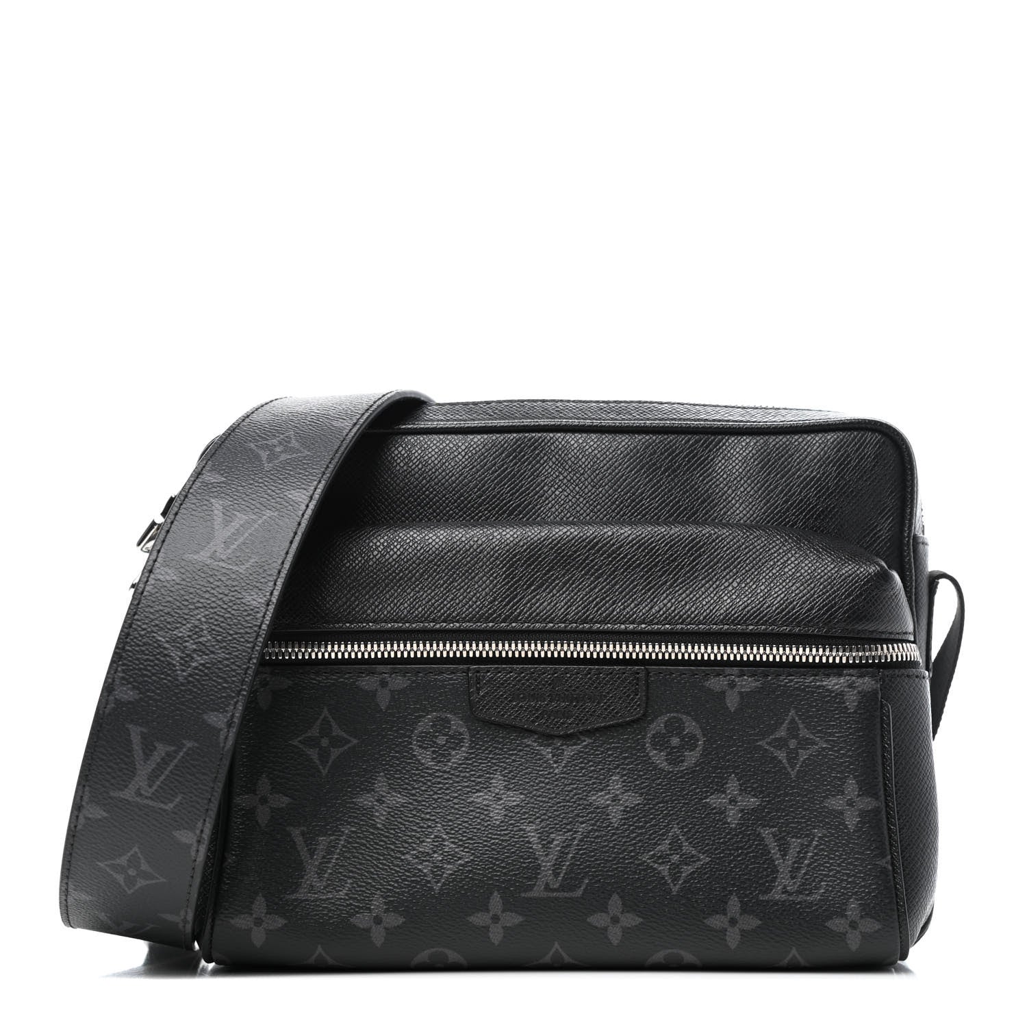 Louis Vuitton Taiga Monogram Eclipse Outdoor Messenger Black 1 of 4