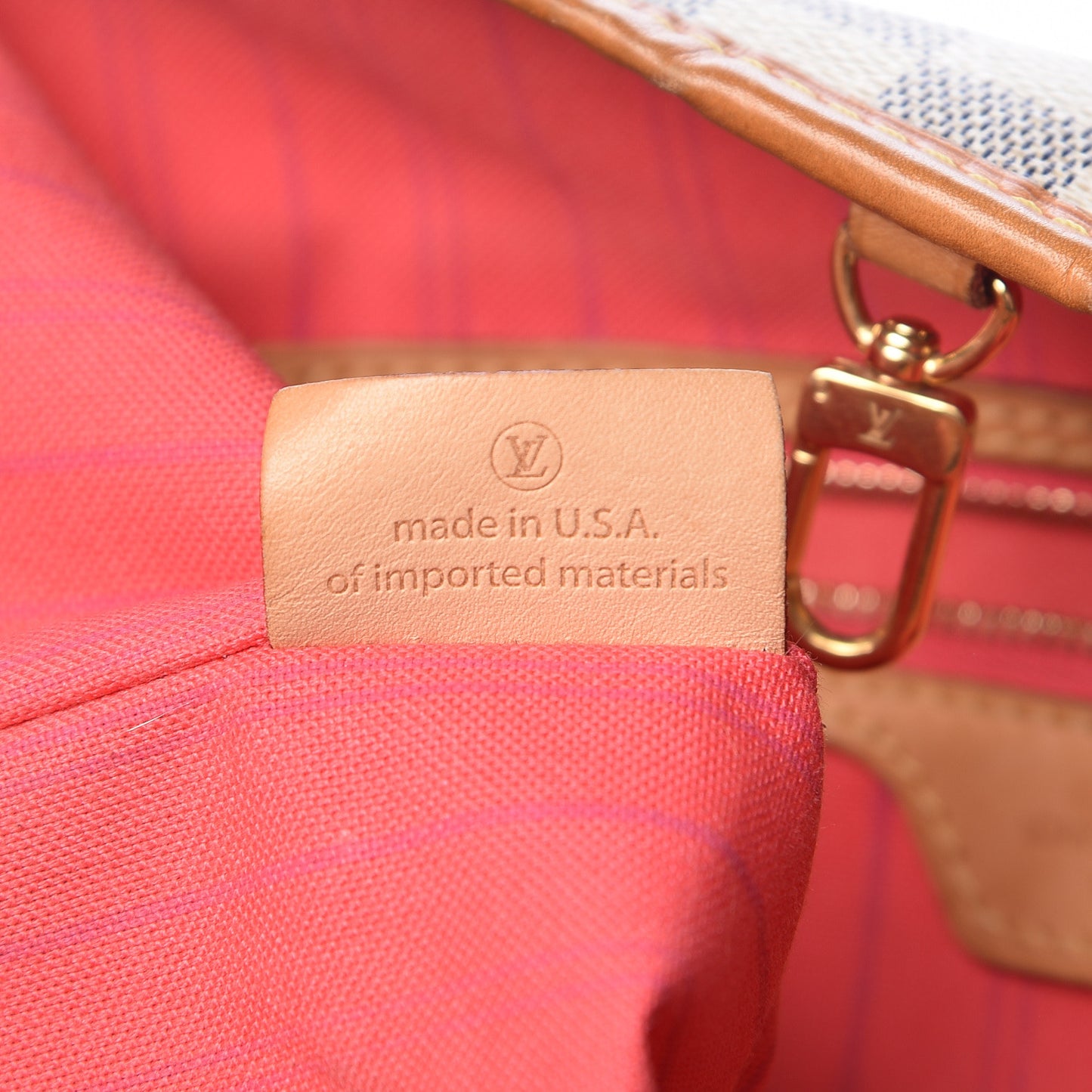 Damier Azur Delightful MM Pink