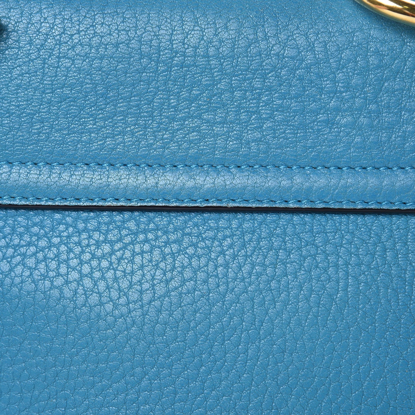 Grained Lambskin Drew Shoulder Bag