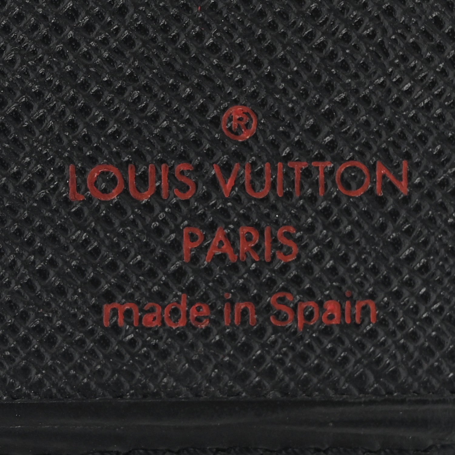 Louis Vuitton Epi Checkbook Organizer Wallet Black 7 of 9