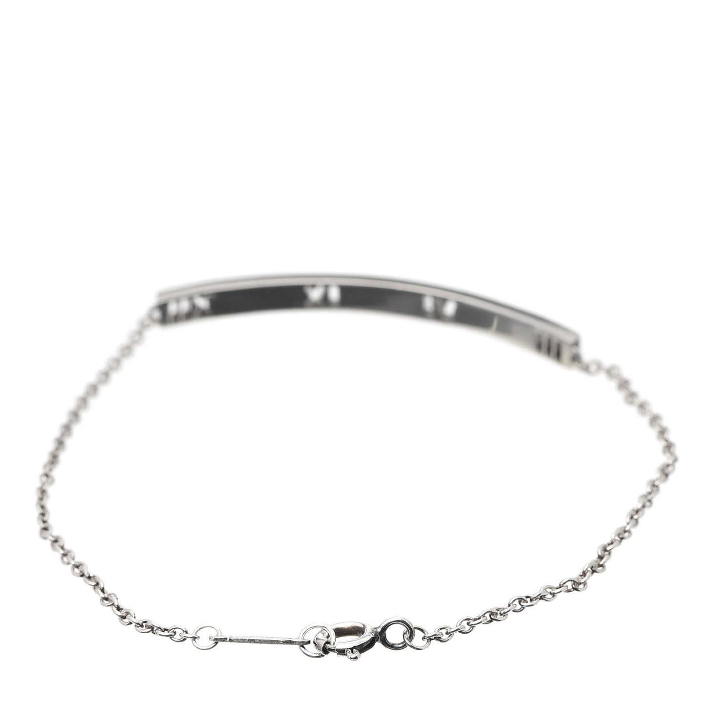 Sterling Silver Atlas Bar Pierced Bracelet