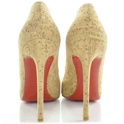 Christian Louboutin Cork Pigalle 120 Pumps 38 3 of 7