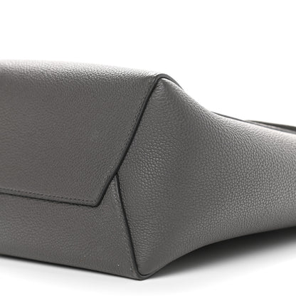 Celine Soft Grained Calfskin Small Sangle Bucket Bag Grey 9 of 22