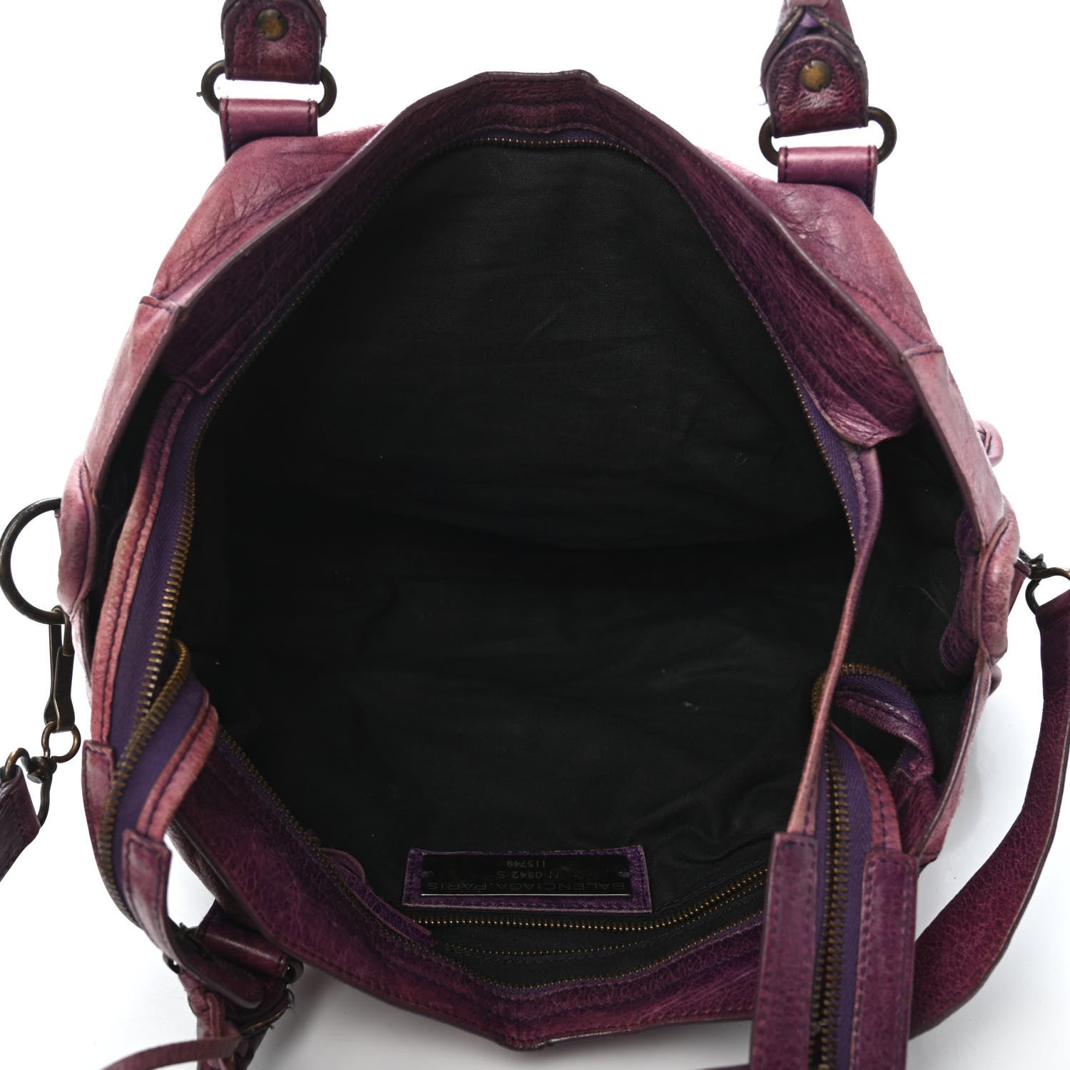 Balenciaga Agneau Classic Hardware City Sapphire 5 of 5