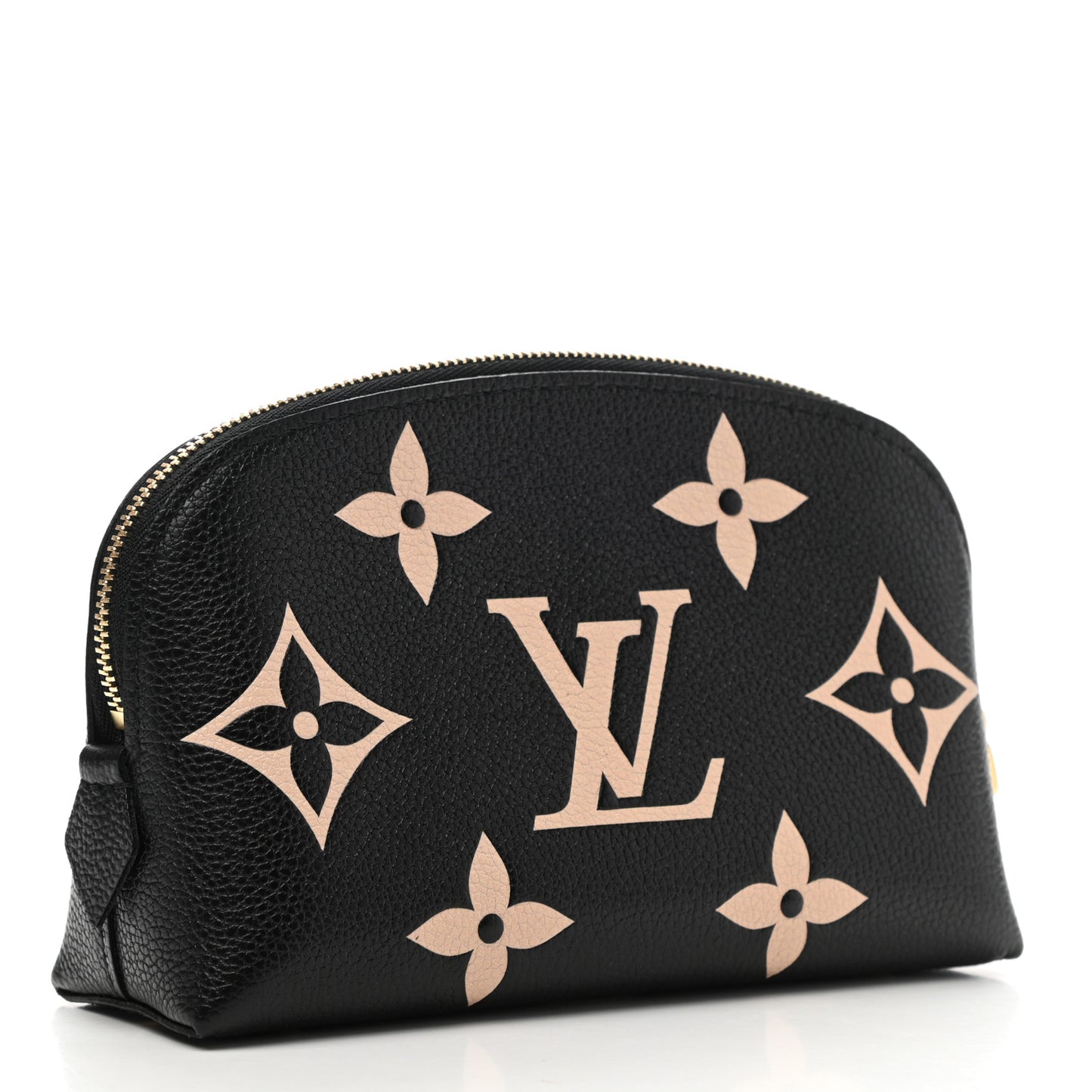 Empreinte Monogram Giant Cosmetic Pouch Black Beige