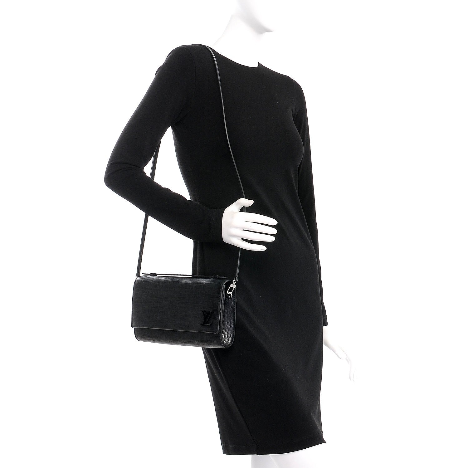 Louis Vuitton Epi Clery Black 2 of 7