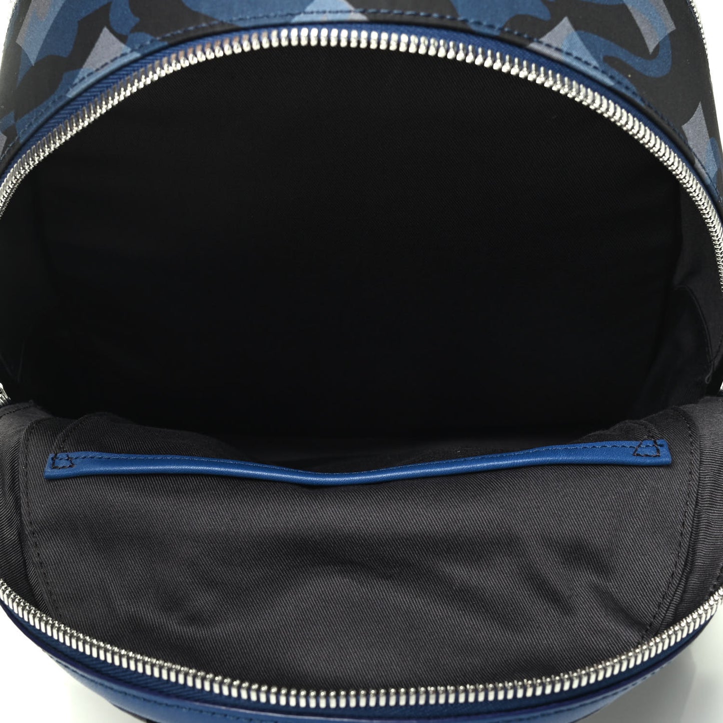 Nylon Camo Dieter Small Backpack Estate Blue