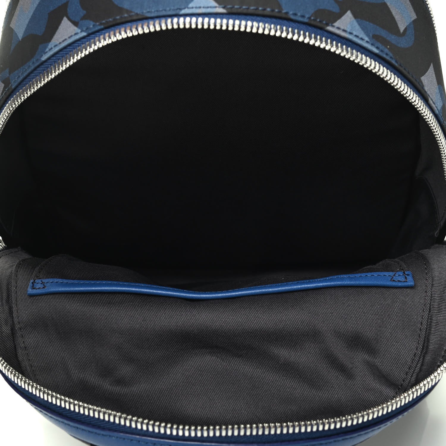 MCM Nylon Camo Dieter Small Backpack Estate Blue 4 of 4