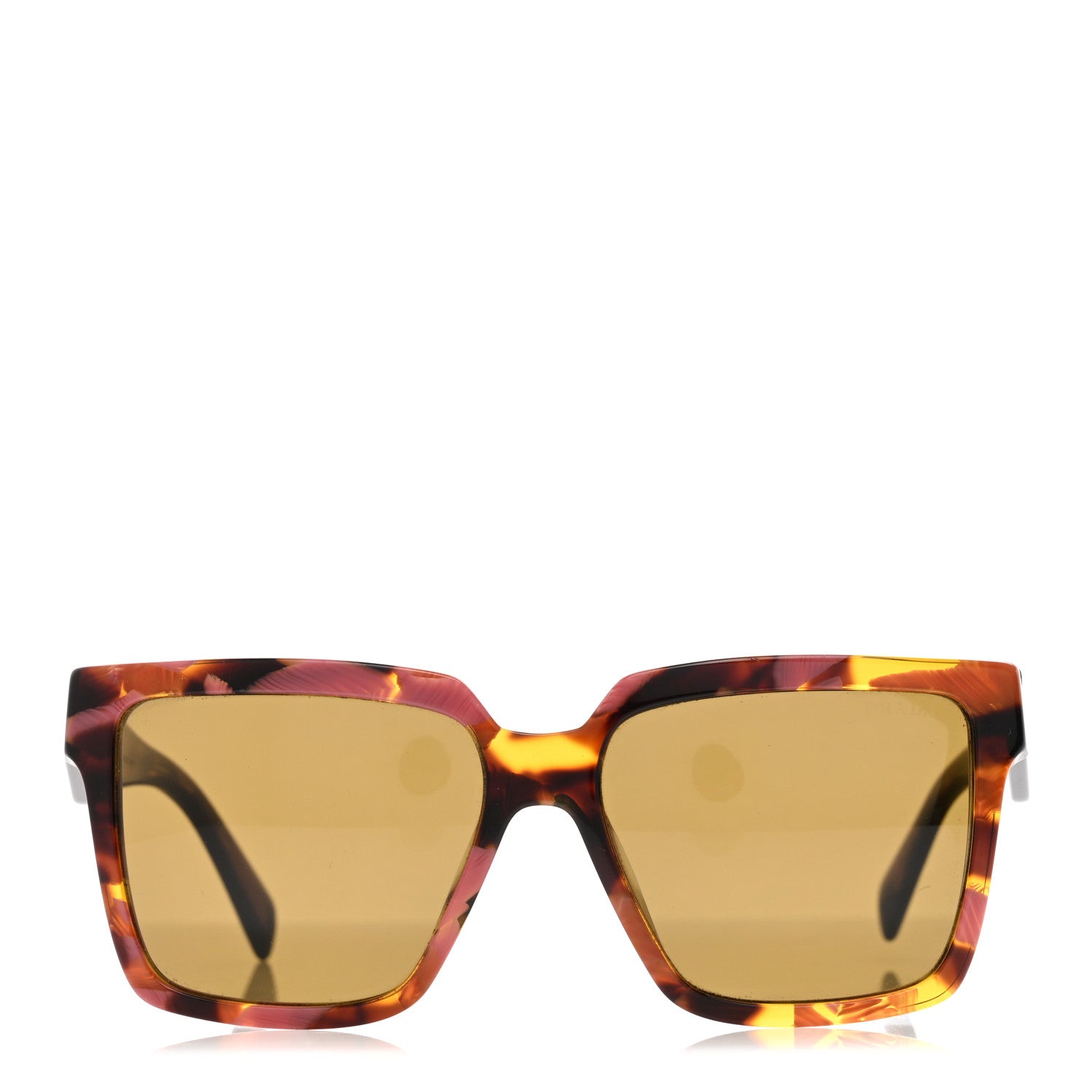 Prada Acetate Square Sunglasses SPR 24Z Tortoiseshell 2 of 7