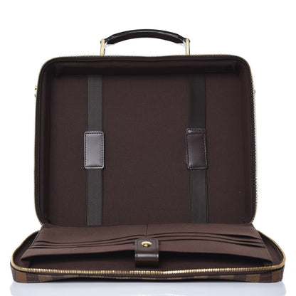 Louis Vuitton Damier Ebene Porte Ordinateur Sabana Computer Case 6 of 14