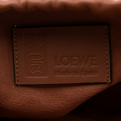 Loewe Calfskin Interlaced Hobo Tan 8 of 12
