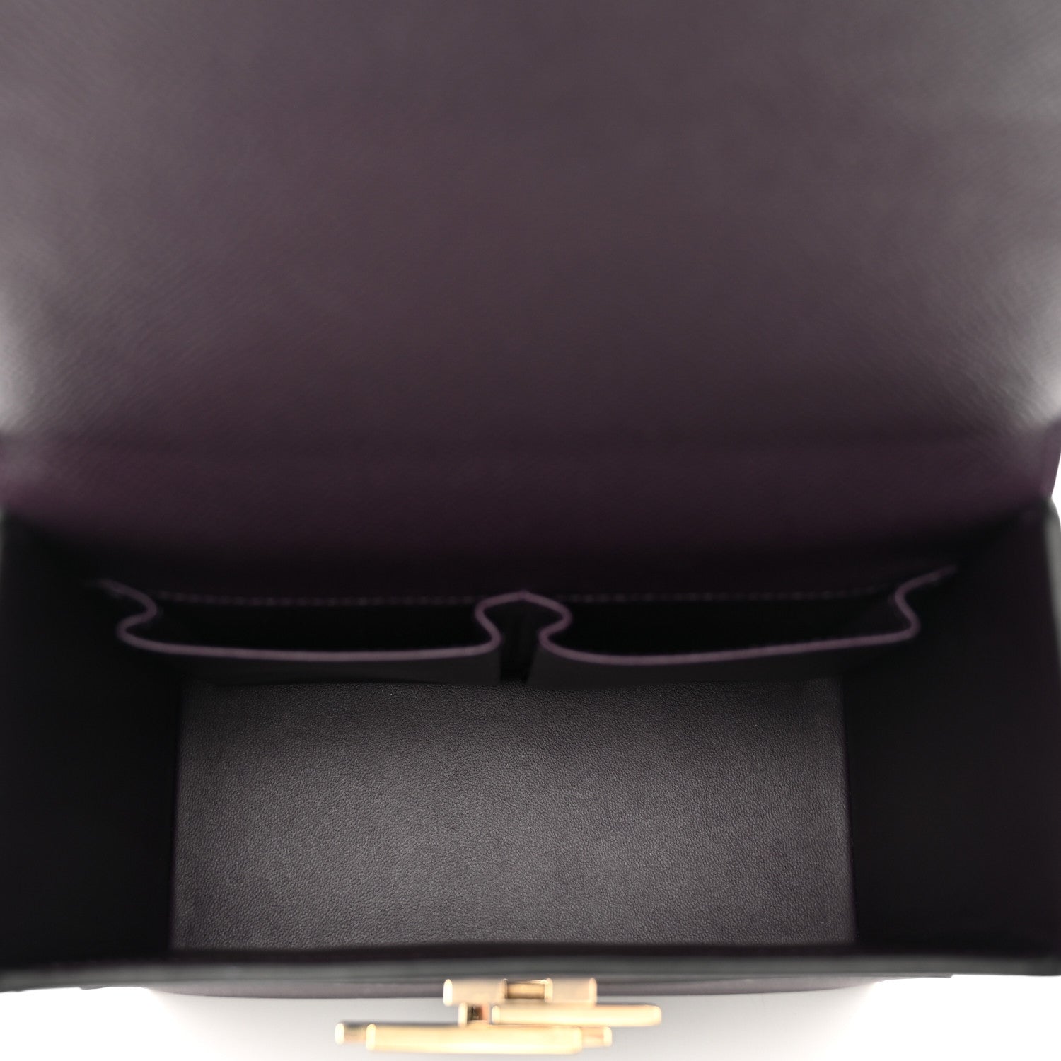 Hermes Epsom Cinhetic Boxy Top Handle Bag Raisin 6 of 10
