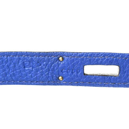 Hermes Togo BIRKIN 35 Bleu France 7 of 12
