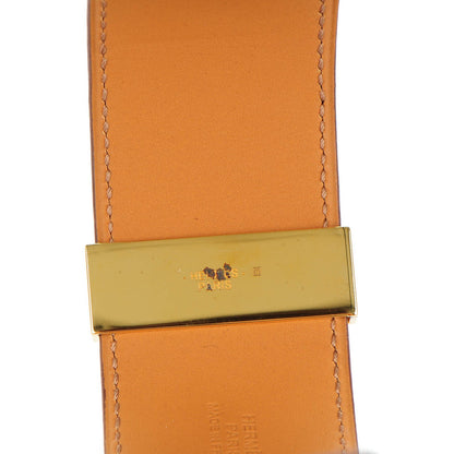 Hermes Barenia Collier De Chien CDC Bracelet S Fauve 6 of 7