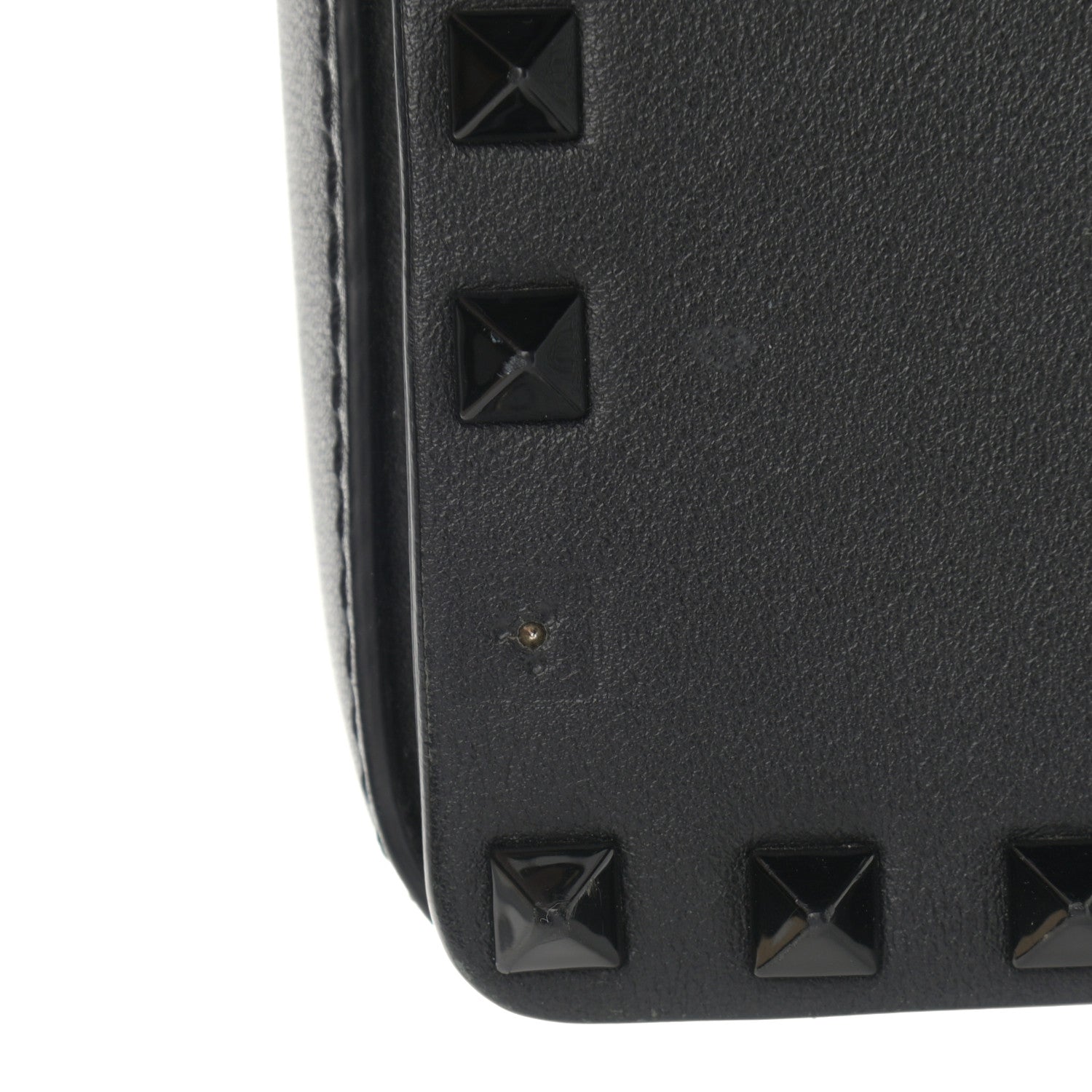 Valentino Garavani Vitello Monochrome Rockstud Flip Lock Bag Black 14 of 15