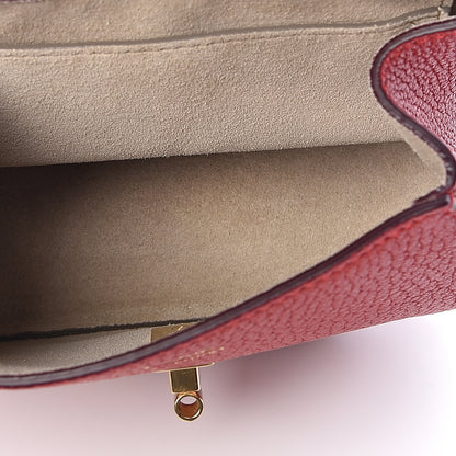 Chloe Grained Lambskin Nano Drew Shoulder Bag Intense Red 5 of 11