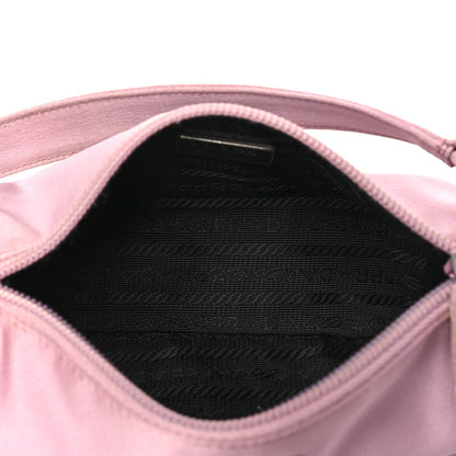 Prada Satin Raso Barrel Pochette Mughetto 5 of 12