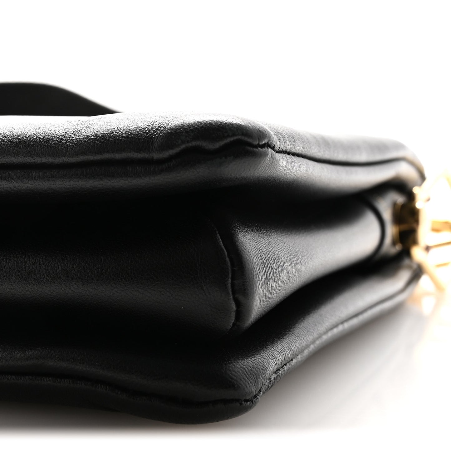 Lambskin Embossed Monogram Coussin PM Black
