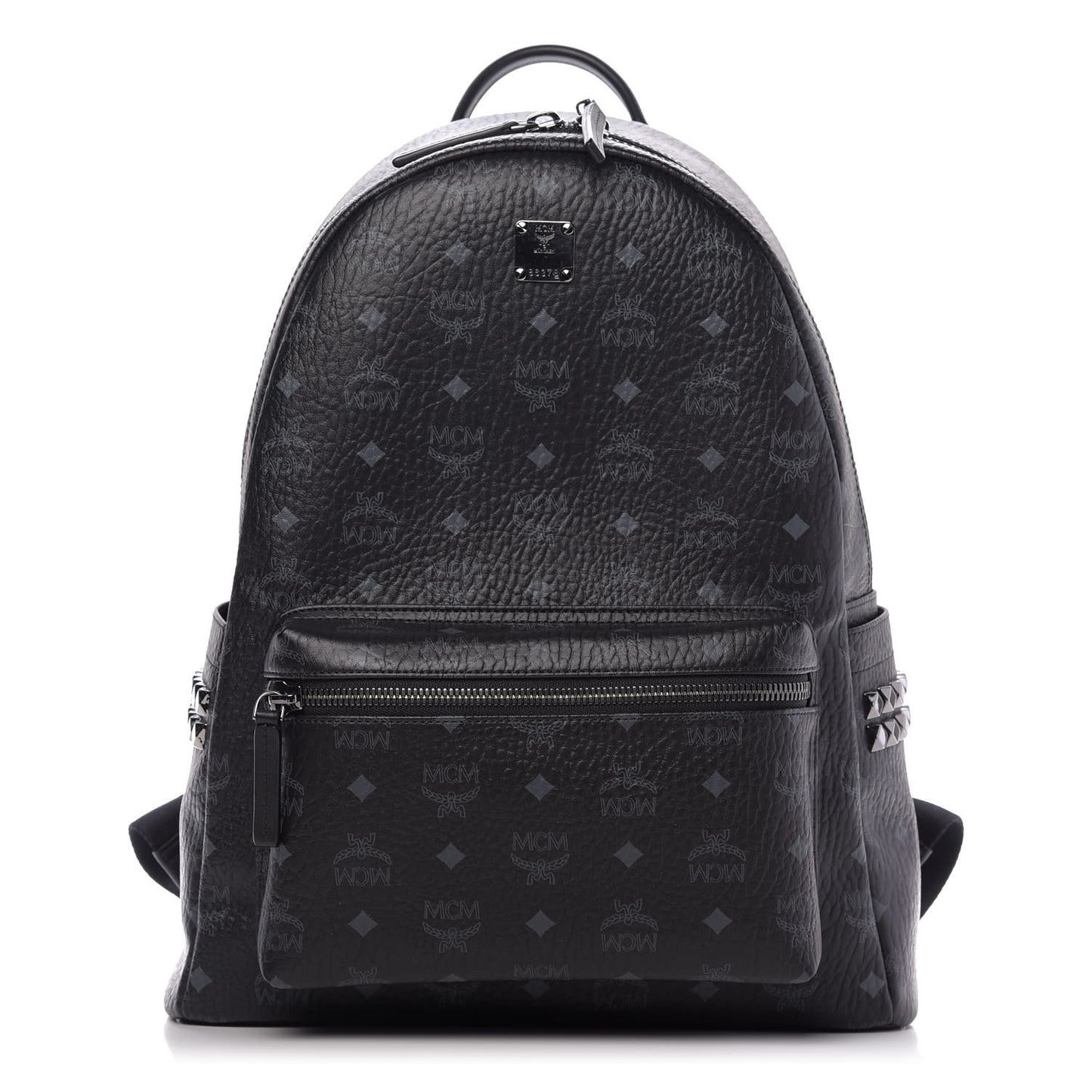 Visetos Medium Side Studs Stark Backpack Black