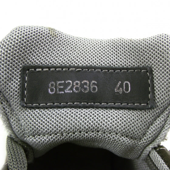 Metallic Canvas Vitello Zucchino Sneakers 40 Taupe