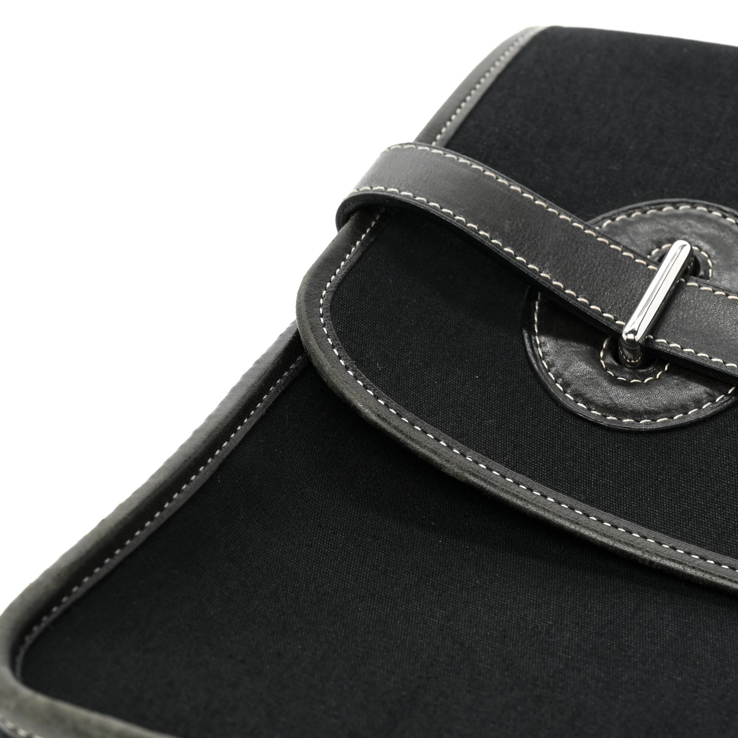 Toile Officier Buenaventura Briefcase Black