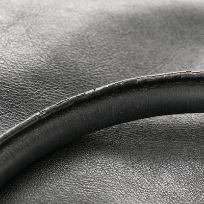 Salvatore Ferragamo Calfskin Sofia Satchel Black 13 of 15