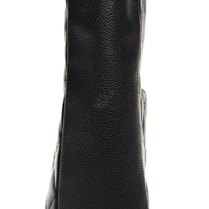 Chanel Caviar Quilted Petit Shopping Tote PST Black 8 of 12