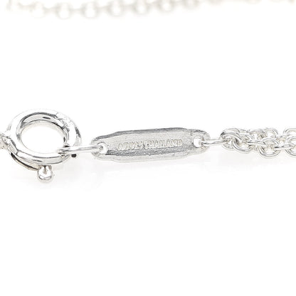 Tiffany Sterling Silver Infinity Double Chain Bracelet 4 of 5