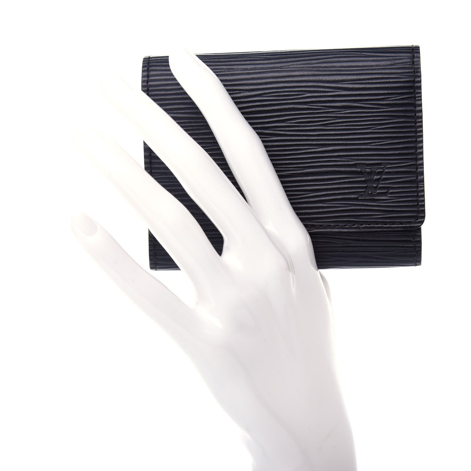 Louis Vuitton Epi Business Card Holder Black 2 of 8