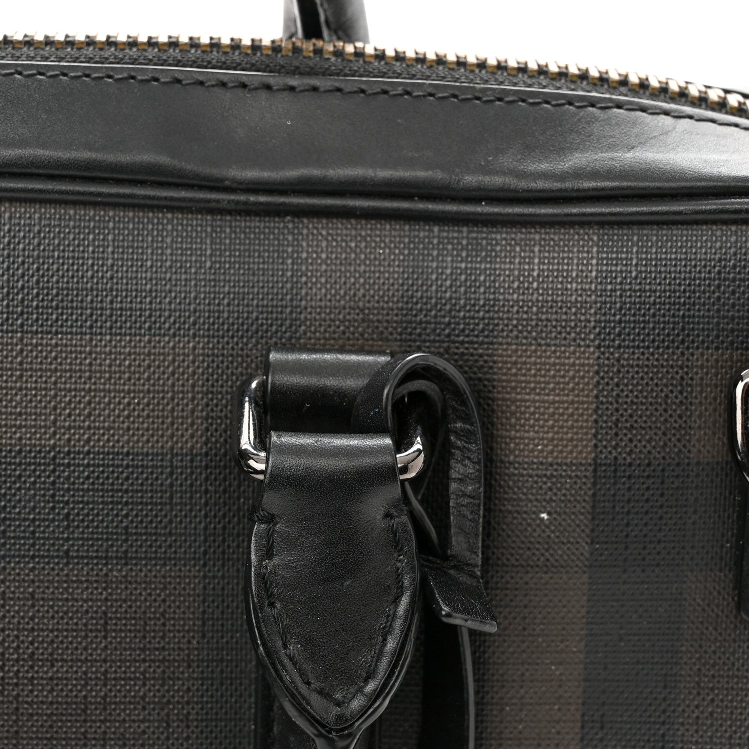 Burberry Smoked Check Newburg Briefcase 12 of 14