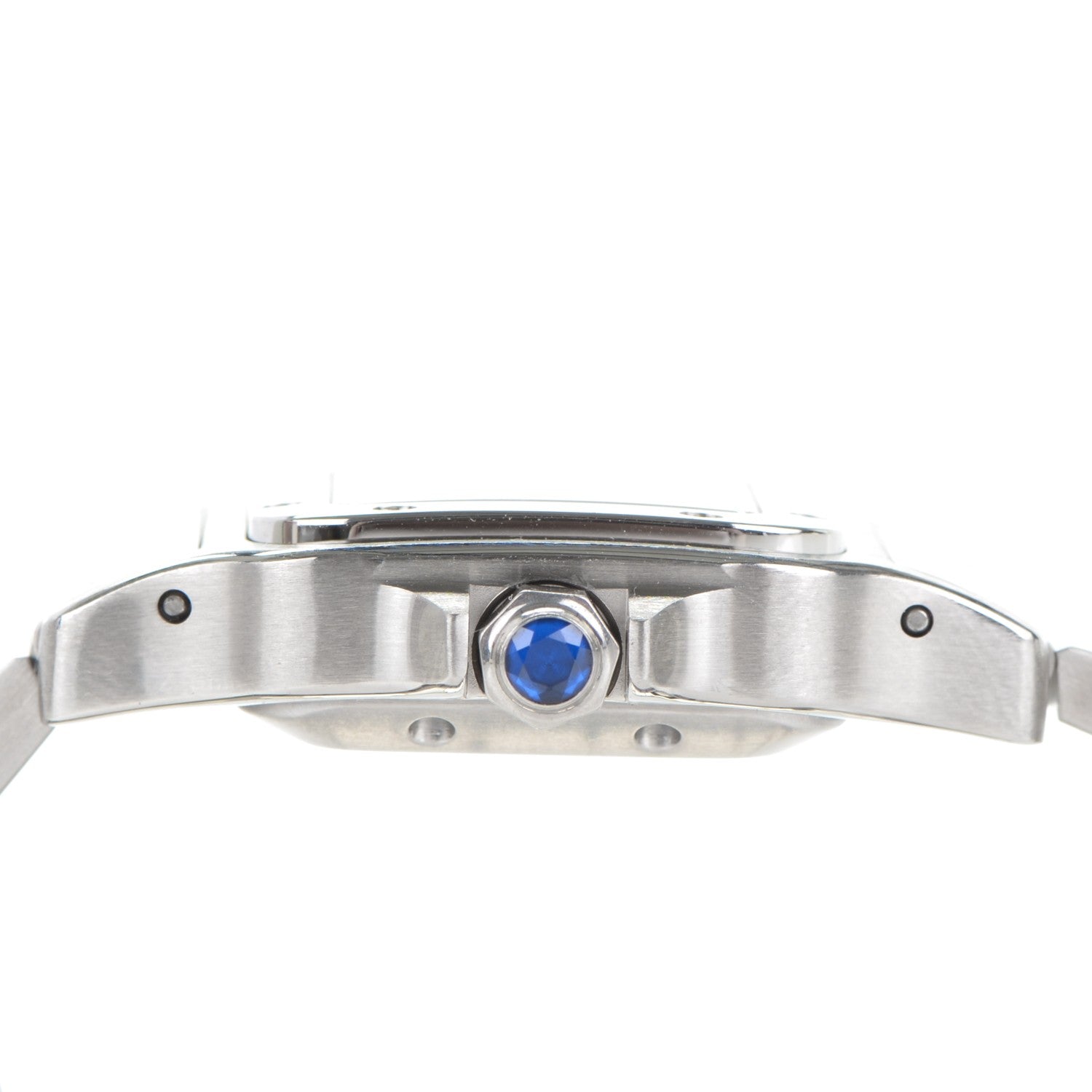 Cartier Stainless Steel 24mm Santos de Galbee Automatic Watch 4 of 9
