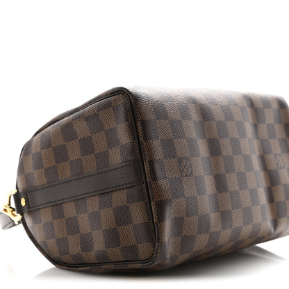 Louis Vuitton Damier Ebene Speedy Bandouliere 25 8 of 10