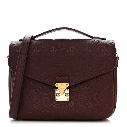 Louis Vuitton Empreinte Pochette Metis Wine 1 of 12