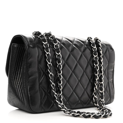 Chanel Lambskin Medium Coco Rider Flap Black 3 of 18
