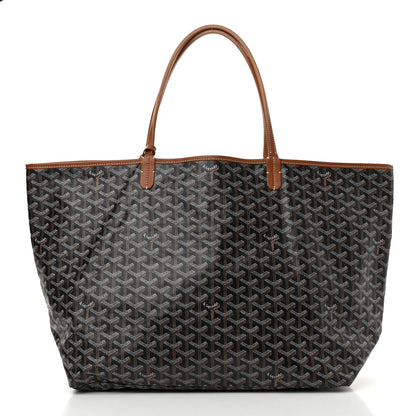 Goyard Goyardine Saint Louis GM Black Gold 3 of 17
