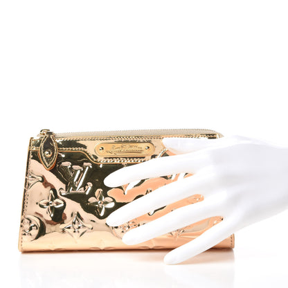 Louis Vuitton Monogram Miroir Trousse Cosmetic Bag Gold 2 of 9