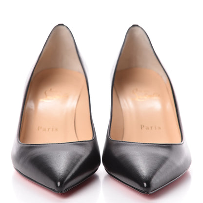 Christian Louboutin Shiny Nappa Pipina 55 Wedges 37.5 Black 2 of 9