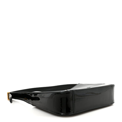 Saint Laurent Patent Le 5 A 7 Hobo Black 3 of 9