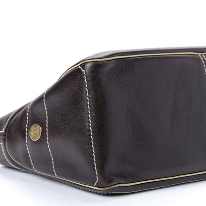 Celine Buffalo Boogie Satchel Brown 8 of 9
