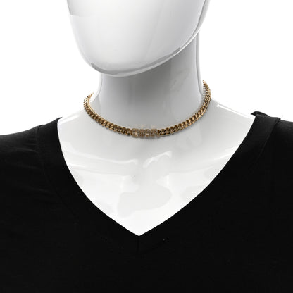 Christian Dior Metal Crystal Dio(r)evolution Choker Gold 2 of 4