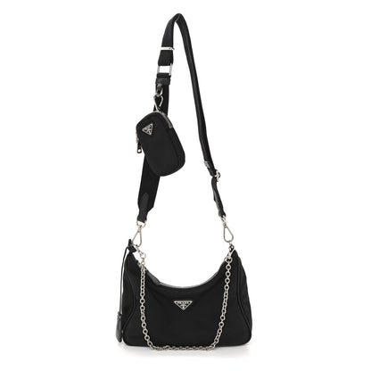 Prada Nylon Re-Edition 2005 Shoulder Bag Black 1 of 14