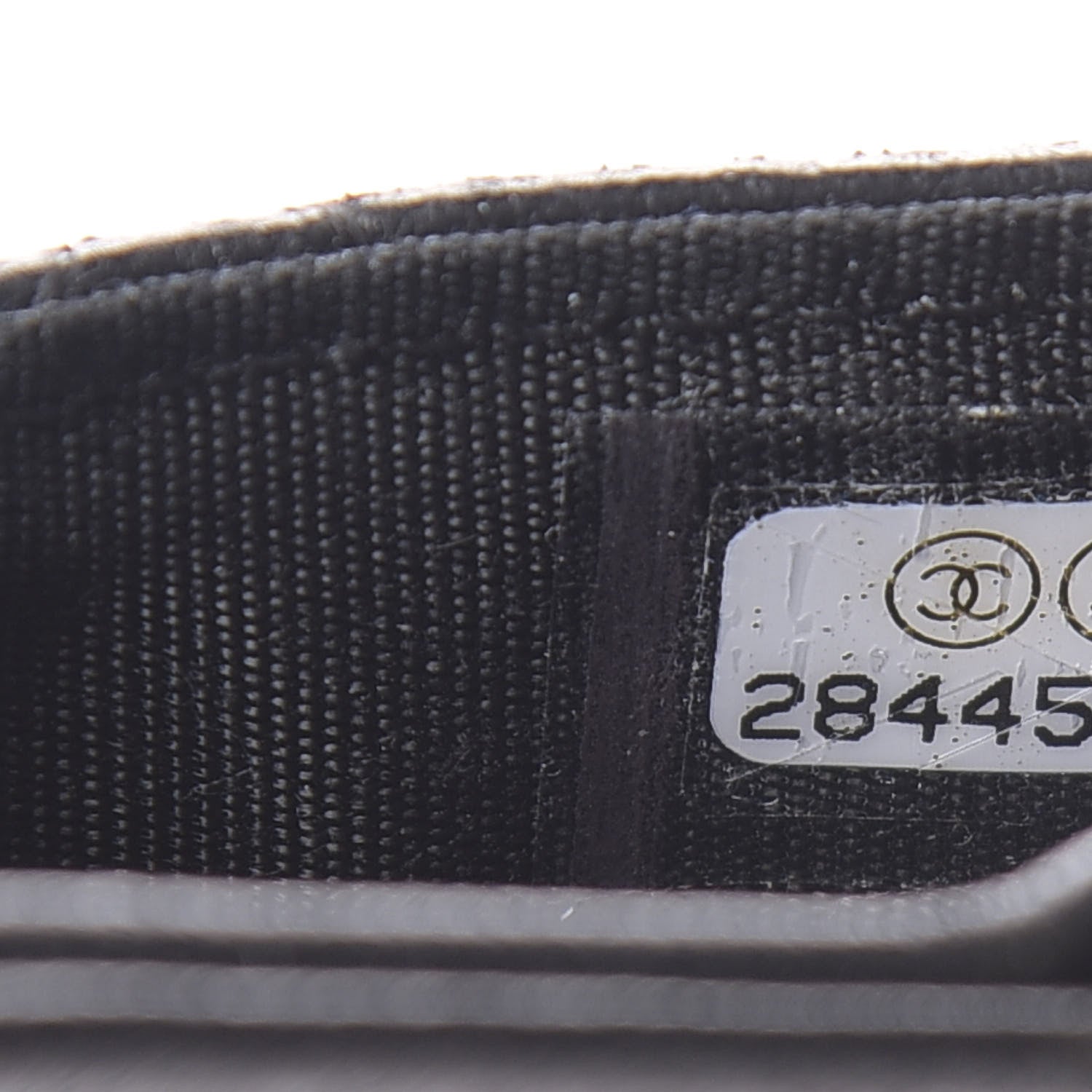 Chanel Lambskin Quilted Card Holder On Chain Black 6 of 7