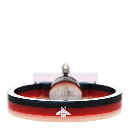 Gucci Stainless Steel Plexiglass Mother of Pearl 24mm Quartz Watch 3 of 5