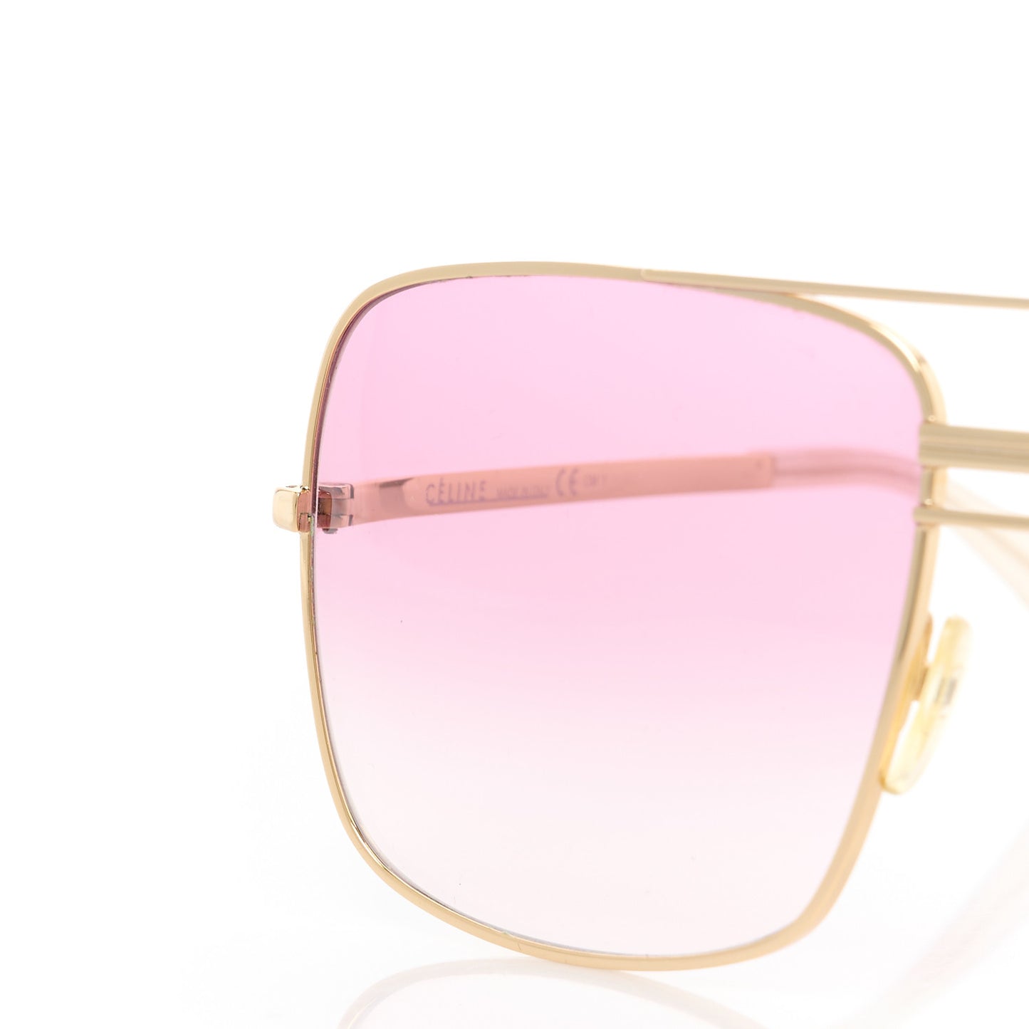 Metal Sunglasses CL 41808/S Gold Pink