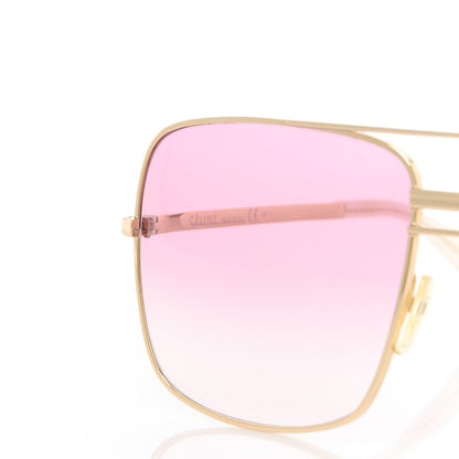 Celine Metal Sunglasses CL 41808/S Gold Pink 7 of 8