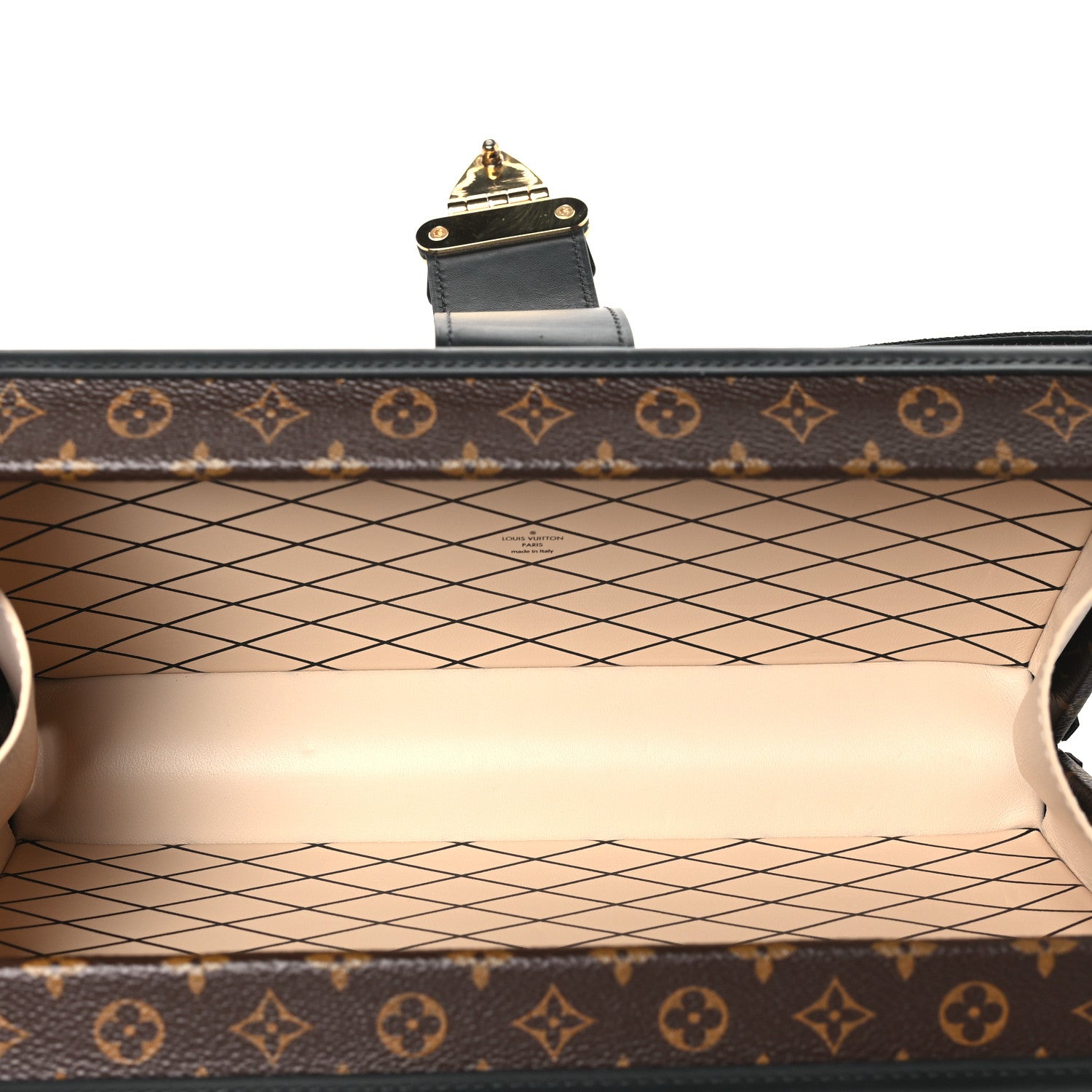 Louis Vuitton Monogram Petite Malle East West Black 5 of 9